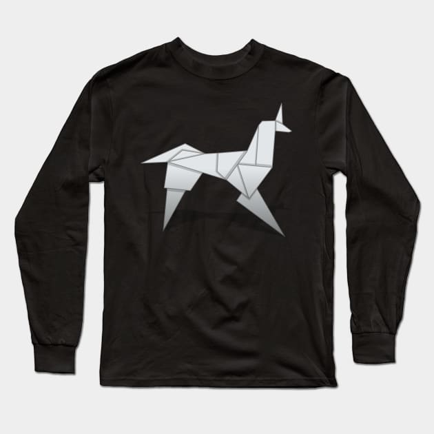 The Unicorn Long Sleeve T-Shirt by Huegh